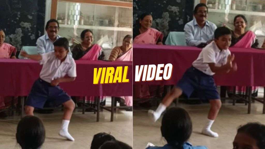Govt School Student Dances to Janaab-e-Aali
