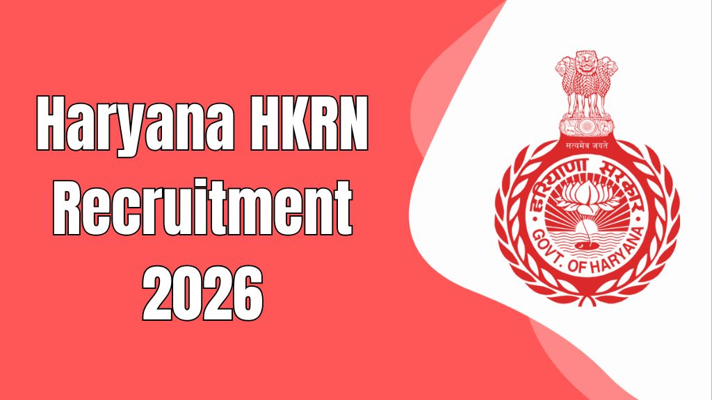 Haryana HKRN Recruitment 2026